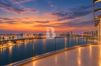 Apartment - 3 - 4 for rent in Diamond - Tiara Residences - Palm Jumeirah - Dubai