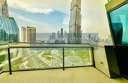 Apartment - 3 Bedrooms - 4 Bathrooms for rent in Burj Vista 1 - Burj Vista - Downtown Dubai - Dubai