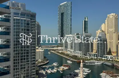 Apartment - 1 Bedroom - 2 Bathrooms for rent in Escan Tower - Dubai Marina - Dubai