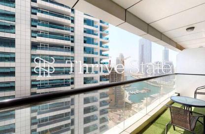 Apartment - 1 Bedroom - 2 Bathrooms for rent in Escan Tower - Dubai Marina - Dubai