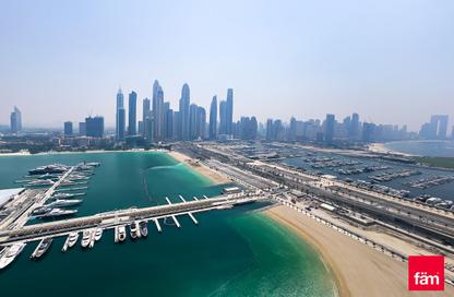 Apartment - 2 - 2 for rent in Marina Vista Tower 1 - Marina Vista - Emaar Beachfront - Dubai Harbour - Dubai