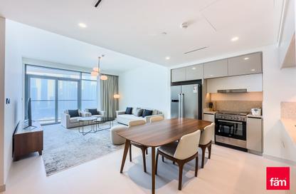 Apartment - 2 - 2 for rent in Marina Vista Tower 1 - Marina Vista - Emaar Beachfront - Dubai Harbour - Dubai