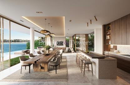 Villa - 6 - 7 for sale in Beach Collection Frond F - Beach Collection - Palm Jebel Ali - Dubai