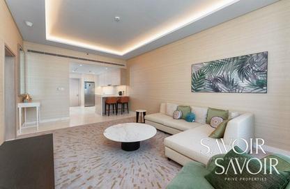 Apartment - 1 - 2 for rent in The Palm Tower - Palm Jumeirah - Dubai
