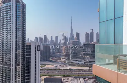 دوبلكس - غرفة نوم - 2 حمامات للايجار في فندق ومساكن إس إل إس دبي - الخليج التجاري - دبي