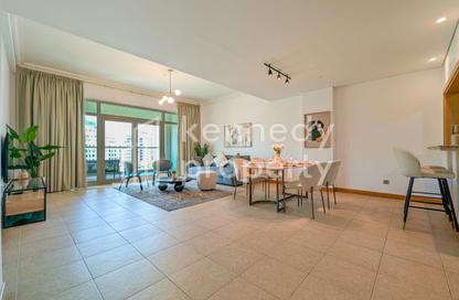 Apartment - 1 - 1 for rent in Al Sarrood - Shoreline Apartments - Palm Jumeirah - Dubai