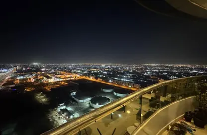 شقة - 2 غرف نوم - 3 حمامات للايجار في برج كونكر - شارع الشيخ مكتوم بن راشد - عجمان