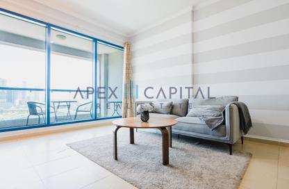 Apartment - 1 Bedroom - 2 Bathrooms for rent in Jumeirah Bay X1 - Jumeirah Bay Towers - JLT Cluster X - Jumeirah Lake Towers - Dubai