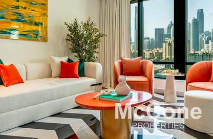 Apartment - 1 Bedroom - 2 Bathrooms for sale in Burj Views podium - Burj Views - Downtown Dubai - Dubai