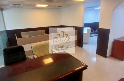 Office Space - Studio - 1 Bathroom for rent in Horizon Towers - Ajman Downtown - Ajman