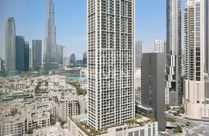 Apartment - 2 Bedrooms - 2 Bathrooms for rent in Burj Views A - Burj Views - Downtown Dubai - Dubai