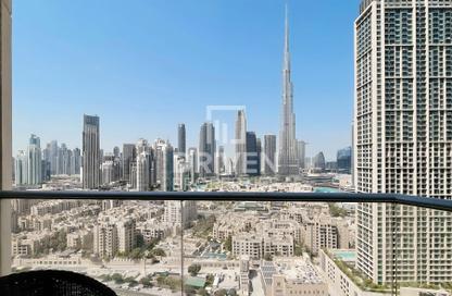 Apartment - 2 Bedrooms - 2 Bathrooms for rent in Burj Views A - Burj Views - Downtown Dubai - Dubai