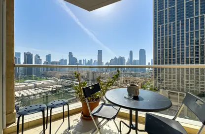 شقة - 2 غرف نوم - 2 حمامات للايجار في C برج فيوز - برج فيوز - وسط مدينة دبي - دبي