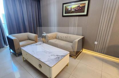 Apartment - 1 Bedroom - 2 Bathrooms for rent in Ocean Heights - Dubai Marina - Dubai