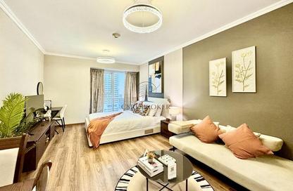 Apartment - Studio - 1 Bathroom for rent in Goldcrest Executive - JLT Cluster C - Jumeirah Lake Towers - Dubai