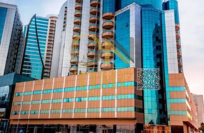 شقة - غرفة نوم - 2 حمامات للايجار في أورينت تاور 2 - أورينت تاور - البستان - عجمان