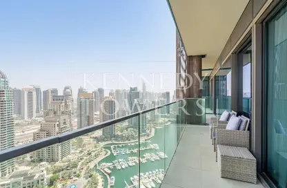 شقة - 2 غرف نوم - 2 حمامات للايجار في بوابة المارينا 1 - مارينا جيت - دبي مارينا - دبي