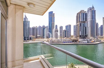 Apartment - 1 Bedroom - 2 Bathrooms for rent in Bonaire Tower - Park Island - Dubai Marina - Dubai