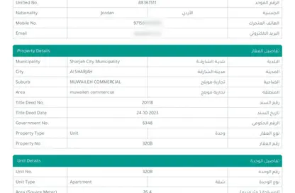 شقة للايجار في طريق فاير ستاشن - مويلح - الشارقة