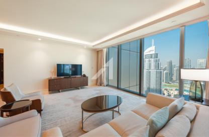 Apartment - 3 Bedrooms - 5 Bathrooms for rent in The Address Residence Fountain Views 3 - The Address Residence Fountain Views - Downtown Dubai - Dubai
