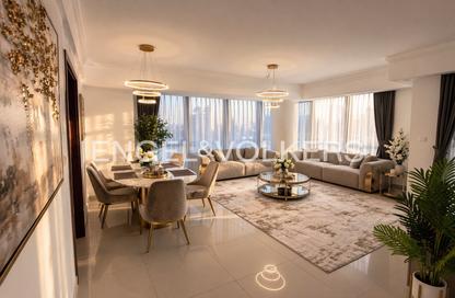 Apartment - 2 Bedrooms - 3 Bathrooms for rent in Boulevard Point - Downtown Dubai - Dubai