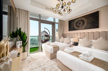 Apartment - 2 - 2 for rent in Paramount Tower Hotel  and  Residences - Business Bay - Dubai