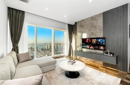 Apartment - 2 Bedrooms - 2 Bathrooms for rent in Damac Heights - Dubai Marina - Dubai