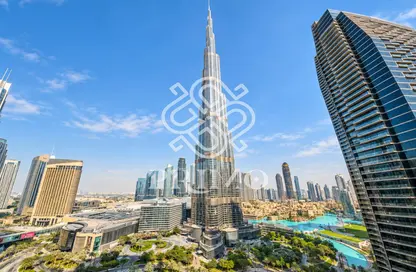 شقة - غرفة نوم - 2 حمامات للايجار في برج فيستا برج 1 - برج فيستا - وسط مدينة دبي - دبي