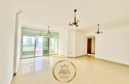 Apartment - 3 Bedrooms - 3 Bathrooms for rent in Al Mamzar Tower - Al Mamzar - Sharjah - Sharjah