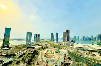 Apartment - 3 Bedrooms - 3 Bathrooms for rent in Al Mamzar Tower - Al Mamzar - Sharjah - Sharjah