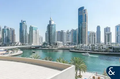 Apartment - 1 Bedroom - 2 Bathrooms for rent in Fairfield Tower - Park Island - Dubai Marina - Dubai