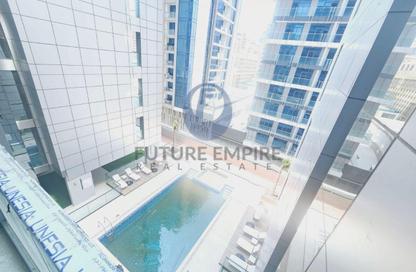 Apartment - Studio - 1 for rent in Burj Ghaya - Al Jaddaf - Dubai