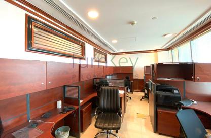 Office Space - Studio - 1 Bathroom for rent in Almas Tower - Jumeirah Lake Towers - Dubai
