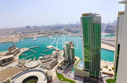 Apartment - 1 - 2 for rent in Tala Tower - Marina Square - Al Reem Island - Abu Dhabi