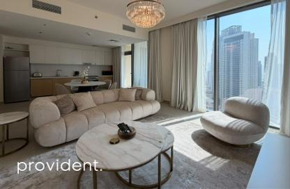 Apartment - 1 - 1 for rent in Creek Rise Tower 1 - Creek Rise - Dubai Creek Harbour (The Lagoons) - Dubai