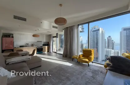 Apartment - 1 Bedroom - 1 Bathroom for rent in Creek Rise Tower 1 - Creek Rise - Dubai Creek Harbour (The Lagoons) - Dubai