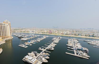 Apartment - 2 - 3 for rent in Ruby - Tiara Residences - Palm Jumeirah - Dubai
