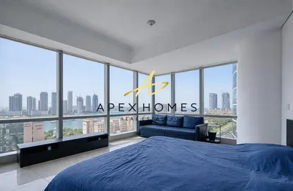 شقة - 3 غرف نوم - 3 حمامات للايجار في أوشن هايتس - دبي مارينا - دبي