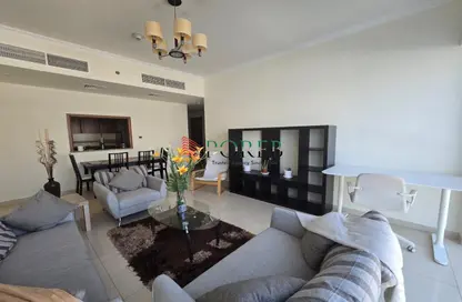 Apartment - 1 Bedroom - 2 Bathrooms for rent in Saba Tower 3 - JLT Cluster Q - Jumeirah Lake Towers - Dubai