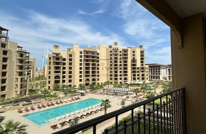 Apartment - 1 Bedroom - 2 Bathrooms for rent in Al Jazi - Madinat Jumeirah Living - Umm Suqeim - Dubai