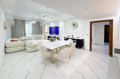 Apartment - 2 Bedrooms - 4 Bathrooms for rent in Marina Residences 6 - Marina Residences - Palm Jumeirah - Dubai