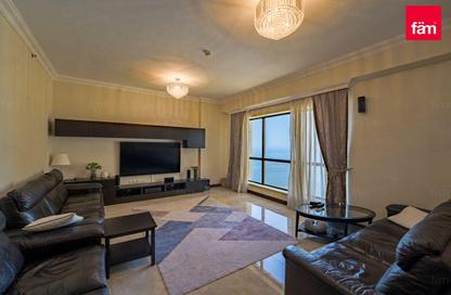 Apartment - 3 Bedrooms - 3 Bathrooms for rent in Rimal 3 - Rimal - Jumeirah Beach Residence - Dubai