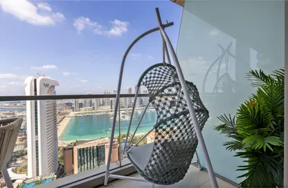 Apartment - 2 Bedrooms - 2 Bathrooms for rent in Ocean Heights - Dubai Marina - Dubai