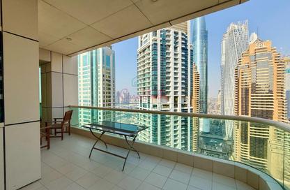 Apartment - 2 Bedrooms - 3 Bathrooms for rent in The Royal Oceanic - Dubai Marina - Dubai