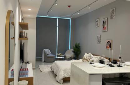 Apartment - Studio - 1 for rent in Blue Waves Tower - Dubai Land Residence Complex - Dubai