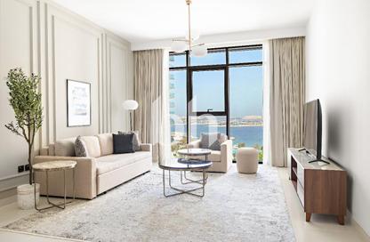 شقة - غرفة نوم - 1 حمام للبيع في برج Marina Vista 1 - مارينا فيستا - إعمار بيتشفرونت - دبي هاربور - دبي