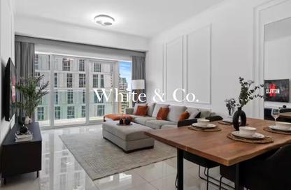 Apartment - 1 Bedroom - 2 Bathrooms for rent in Damac Heights - Dubai Marina - Dubai