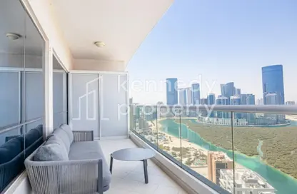 Apartment - 2 Bedrooms - 2 Bathrooms for rent in Oceanscape - Shams Abu Dhabi - Al Reem Island - Abu Dhabi