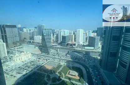 شقة - 2 غرف نوم - 2 حمامات للايجار في التعاون 1 - أبراج التعاون - الخان - الشارقة