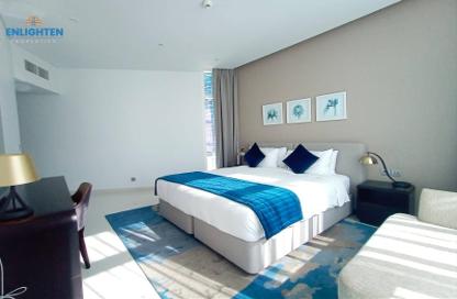 Apartment - 1 - 2 for rent in Damac Maison Prive A - Damac Maison Prive - Business Bay - Dubai